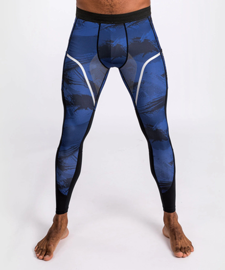 Компрессионные штаны Venum Electron 3.0 Navy Blue