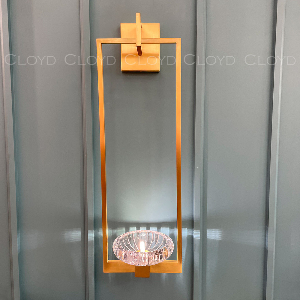 Бра Cloyd BEKAR W1 / выс. 68 см - латунь (арт.20387)