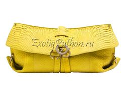 Клатч из кожи питона CL-73