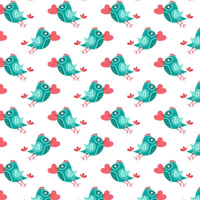 романтические птички