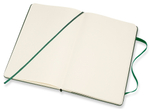 Блокнот Moleskine Classic (QP062K15) Large 130х210мм 240стр. нелинованный твердая обложка зеленый