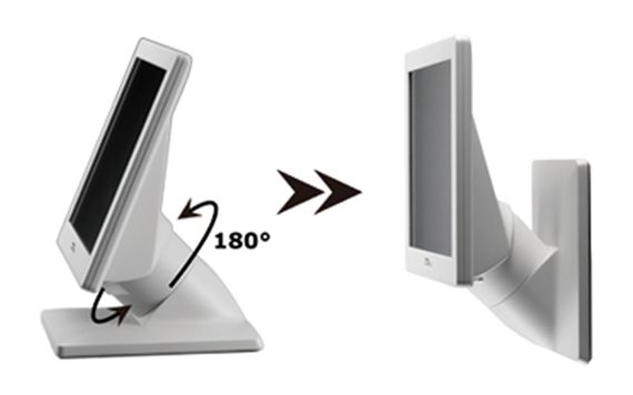 Монитор 8,4&quot; OT84NС (800x600, USB) на подставке, с блоком питания (черный)