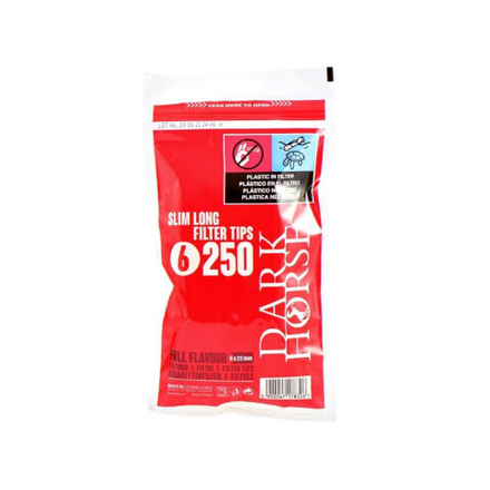 Фильтры Dark Horse Slim Long (6x22мм.) 250шт.