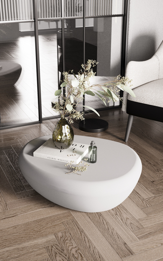 Стол журнальный Ангара белый