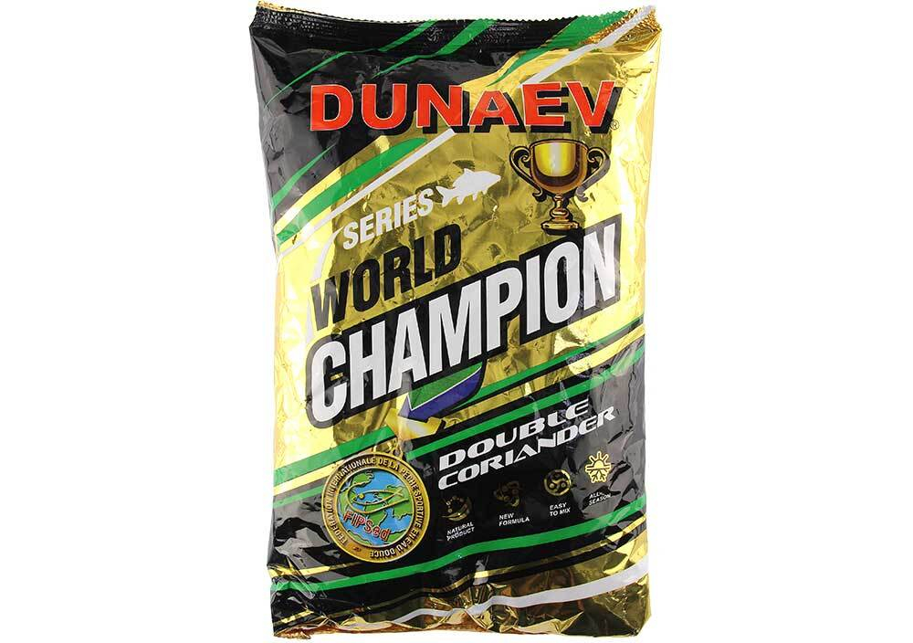Прикормка "DUNAEV-WORLD CHAMPION" 1кг Double Coriander