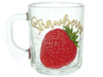 Кружка "Green tea" Полезная клубника 200мл 110327