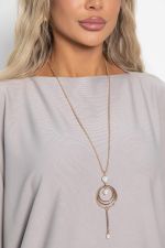 Блуза Муза (серо-бежевая) Б15043-5М LT Collection