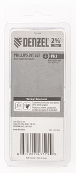 Набор бит, PH2x2х70 мм, 5 шт.// Denzel