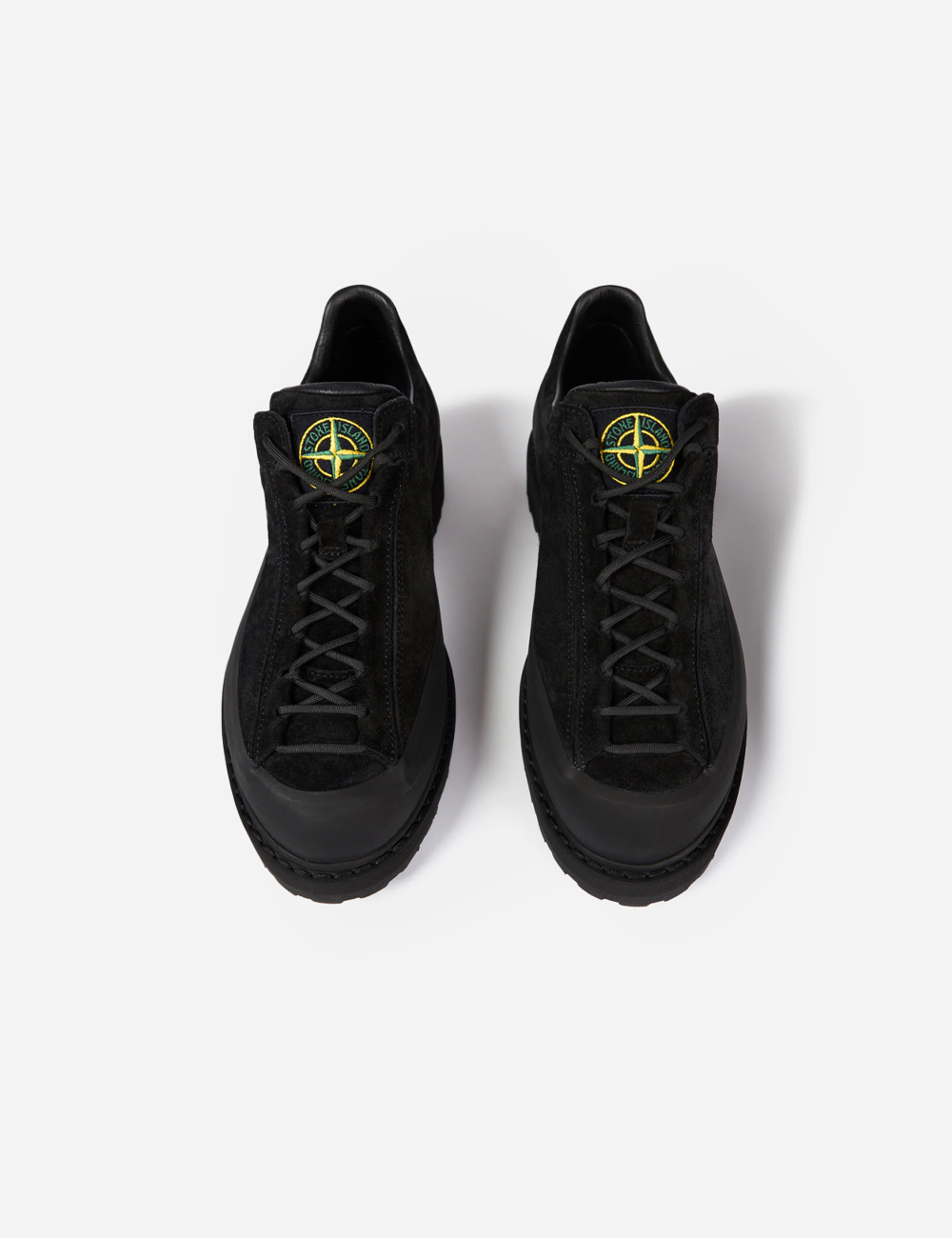 Stone Island Suede Shoes "Black"