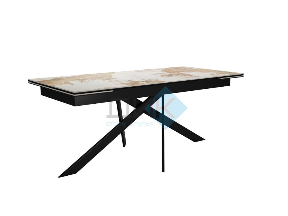 Стол DikLine EKX180 опоры чёрные