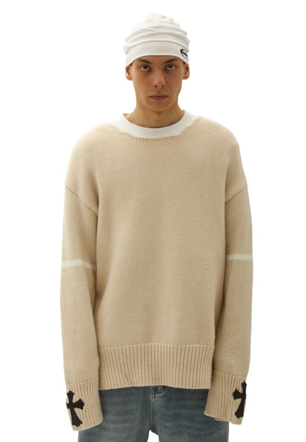 Свитер Chrome Hearts (Milk)