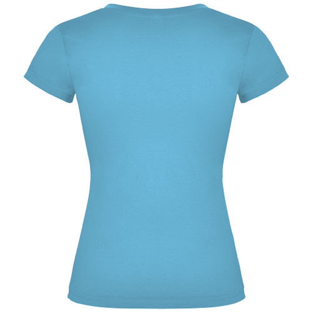 Женская футболка Victoria с коротким рукавом и V-образным вырезом