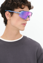 Спортивные очки с диоптриями 100% SLENDALE Satin Storm Metallic - Purple Mirror Lens