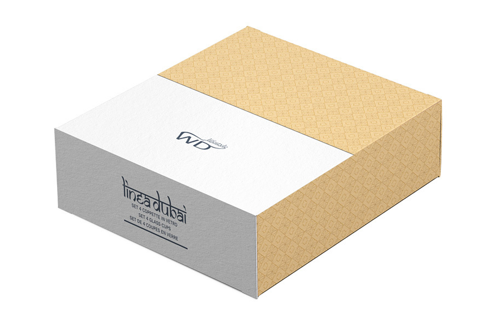 Набор салатников 4шт 400мл WD Lifestyle Dubai голубой