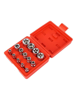 Набор головок звездочек 14 шт, торцевые головки для автомобиля набор Е-профиль ,1/4, 1/2, 3/8, звёздочки