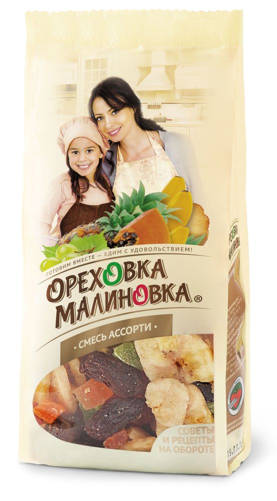 ОРЕХОВКА МАЛИНОВКА Смесь Ассорти 190 г