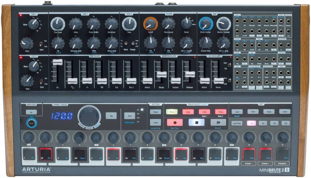Синтезатор профессиональный Arturia MiniBrute 2S