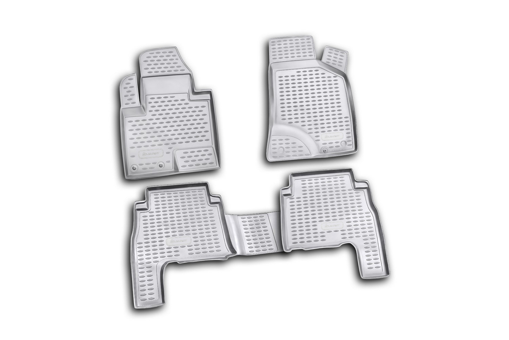 Коврики в салон HYUNDAI Santa Fe 05/2010-2012, 4 шт. (полиуретан) Element.NLC.20.37.210KH
