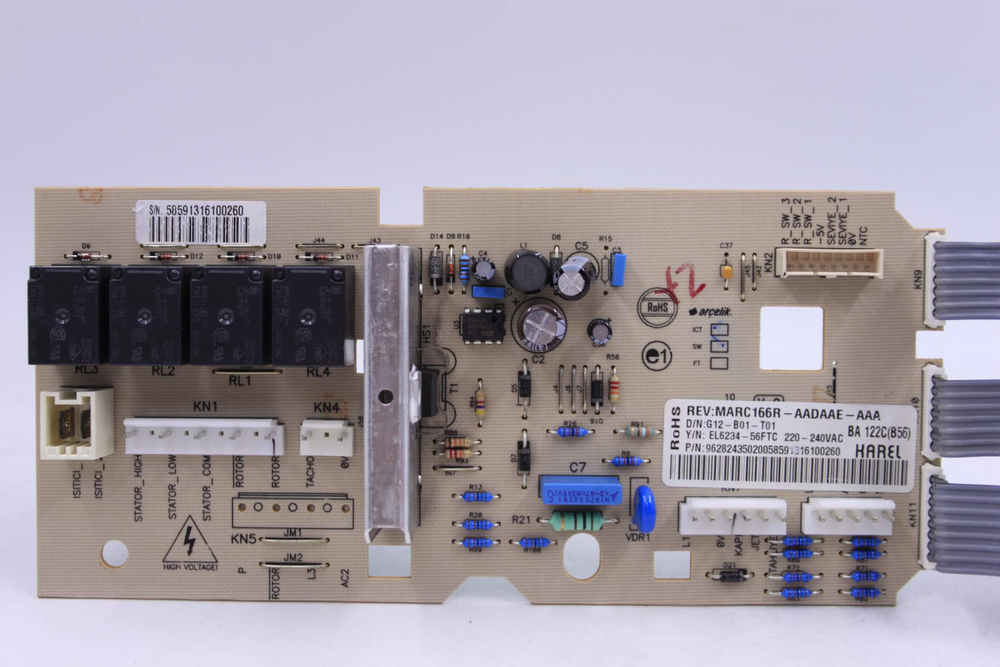 Модуль управления 2824357000 стиральной машины Beko