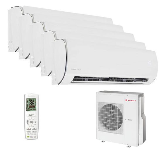 Мультисплит система на 5 комнат Pioneer KFRI25LW x 5 / 5MSHD42B