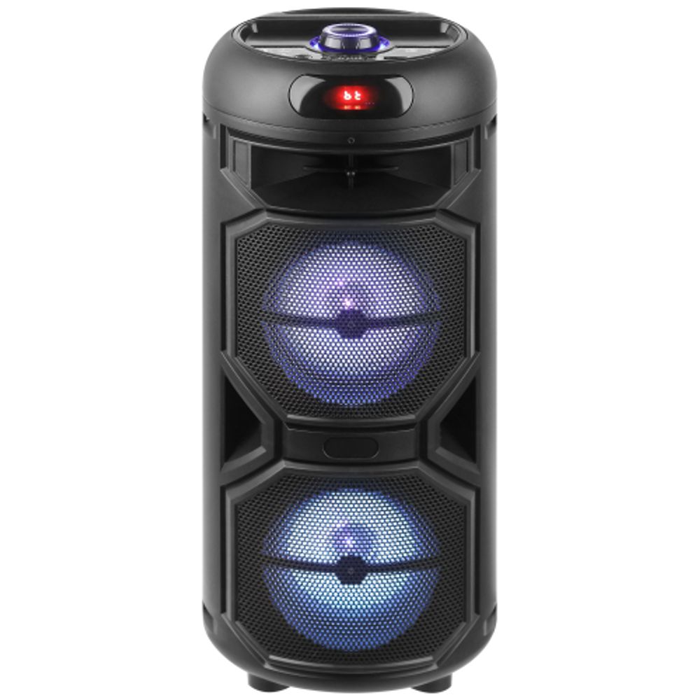 Портативная колонка Intro WZ810 bluetooth бумбокс беспроводная с микрофоном акустическая черная