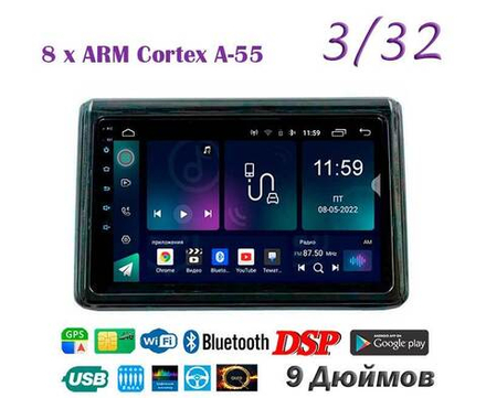 Topway TS18 3+32GB 8 ядер для Toyota Noah, Voxy 2014-2020