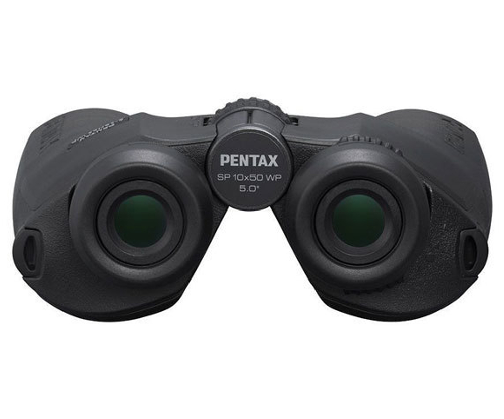Бинокль Pentax SP 10x50 WP - Водонепроницаемый корпус с обрезиненным покрытием
