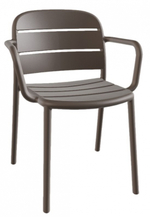 Кресло пластиковое Papatya Beykoz-K, тортора