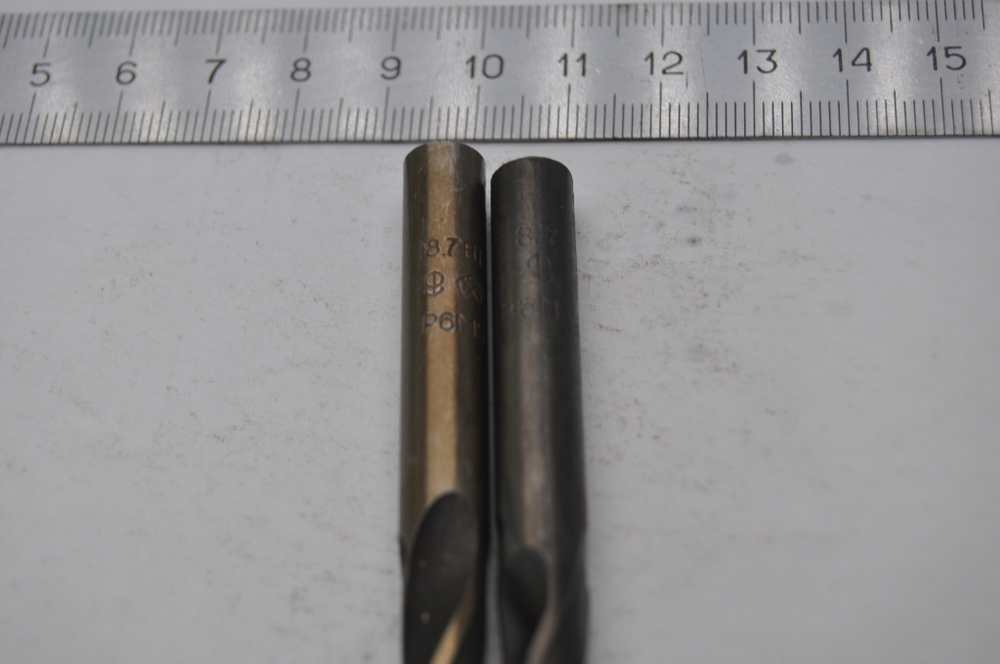 Сверло 8.7мм. (75х125) Р6М5 ц\х СССР
