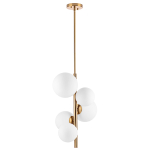 815053 Люстра CROCO 5х40W E14 ЛАТУНЬ