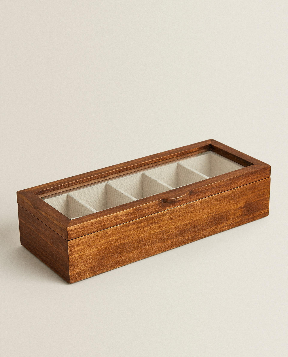 Zara Home Шкатулка из дерева, цвет коричневый, 30 см · 7162/099