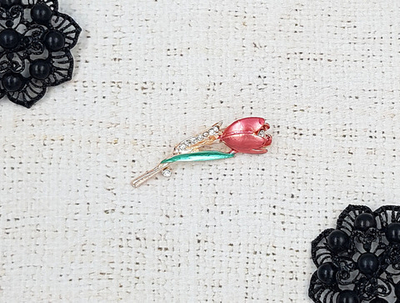 Брошь, р. 5,5х2 см