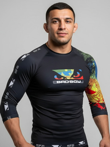 Тренировочная футболка Bad Boy World DAGESTAN черная