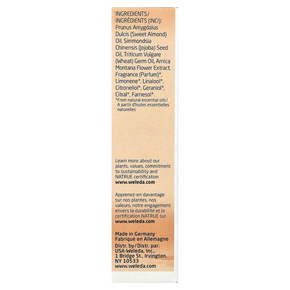 Weleda, Mama, массажное масло от растяжек, с экстрактом миндаля, 100 мл (3,4 жидк. унции)