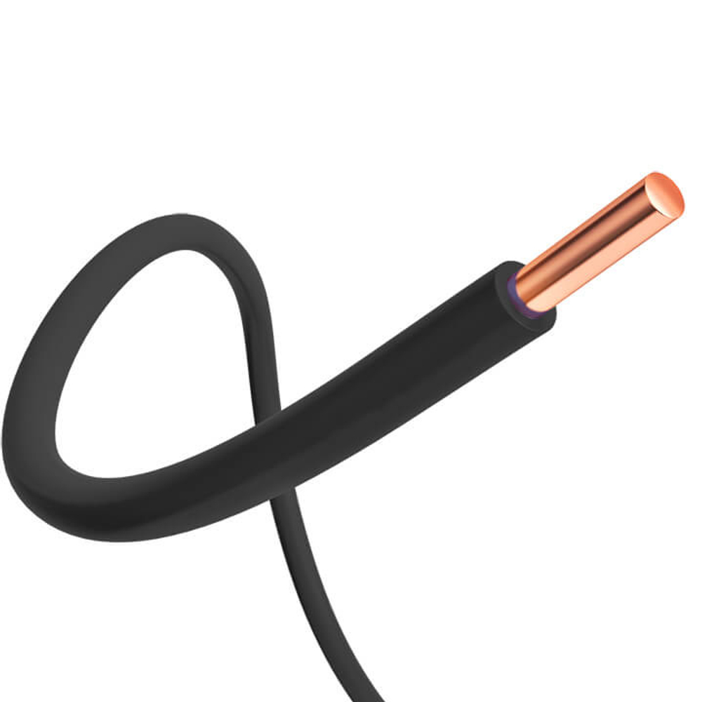 Провод ПуВ(ПВ-1) 70 черный