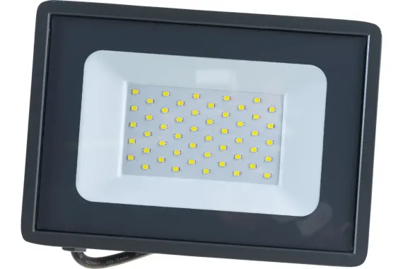 Прожектор светодиодный Фарлайт 50W СДО 6500К 4250Лм IP65 серый 37624