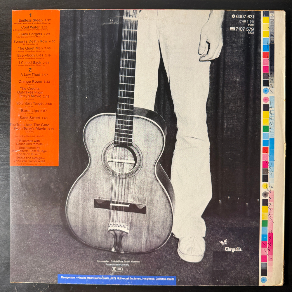 Leo Kottke ‎– Burnt Lips (Германия 1978г.)Т