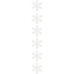 Украшение новогоднее «Зимний вечер» (набор 6 шт) , 15 см