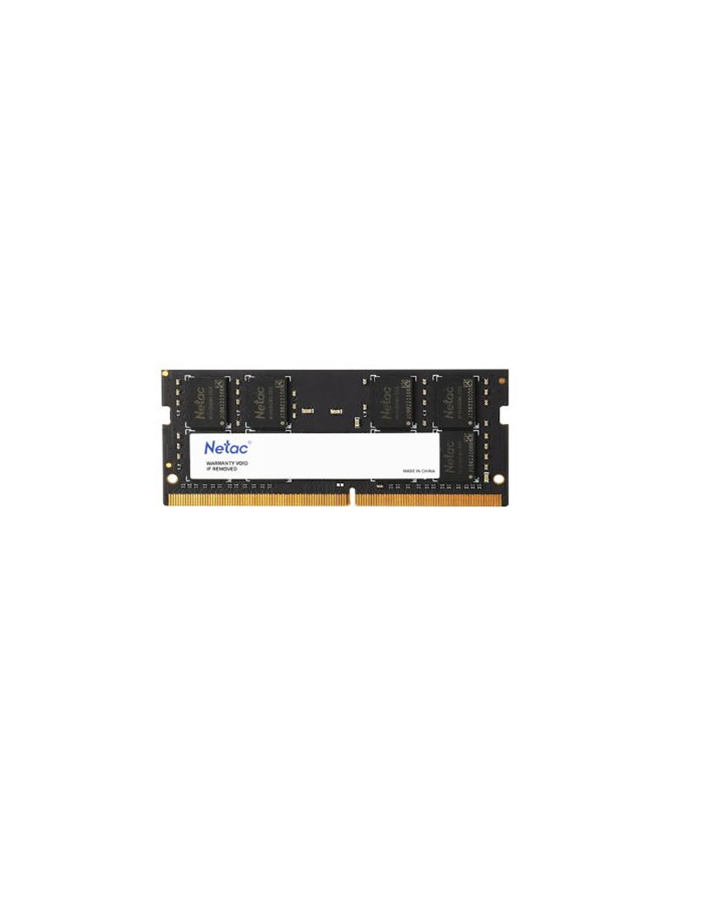 Netac Basic SODIMM 4GB DDR4-2666 (PC4-21300) C19 19-19-19-43 1.2V Memory module