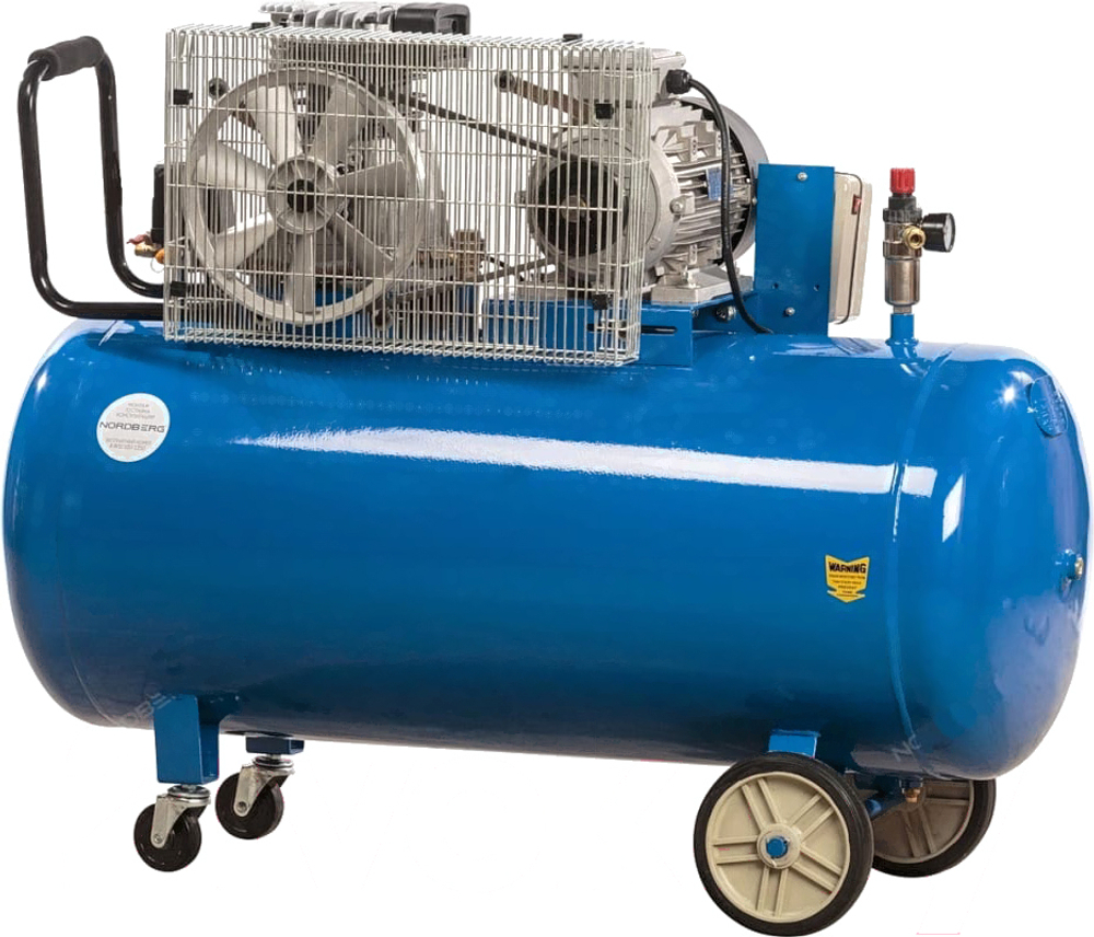 Компрессор поршневой с ременным приводом, объем 200 л NORDBERG ECO NCE200/660