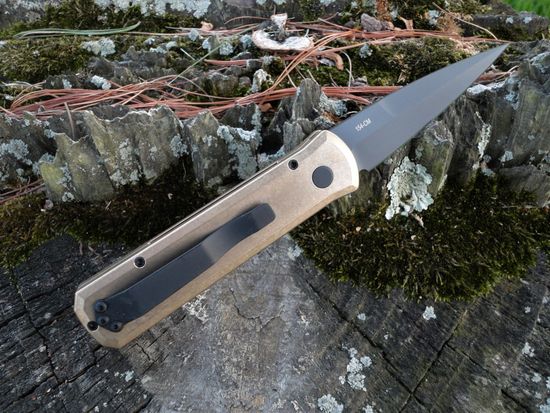 Складной нож Pro -Tech GODSON PR/7112 c клинком из стали 154CM, рукоять алюминий