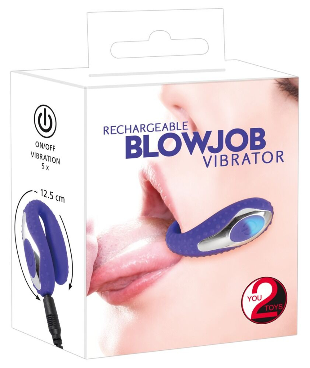 Вибратор для оральных ласк Blowjob-Vibrator 590169ON