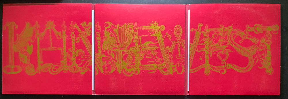 Виниловая пластинка Kanye West ‎– My Beautiful Dark Twisted Fantasy 3LP