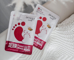 Медовая маска-носочки для ног