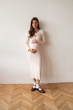 Платье Стефания для беременных, Кремовый