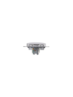 Розетка компьютерная 1-м СП Glossa RJ45 кат.5E механизм бел. SE GSL000181K