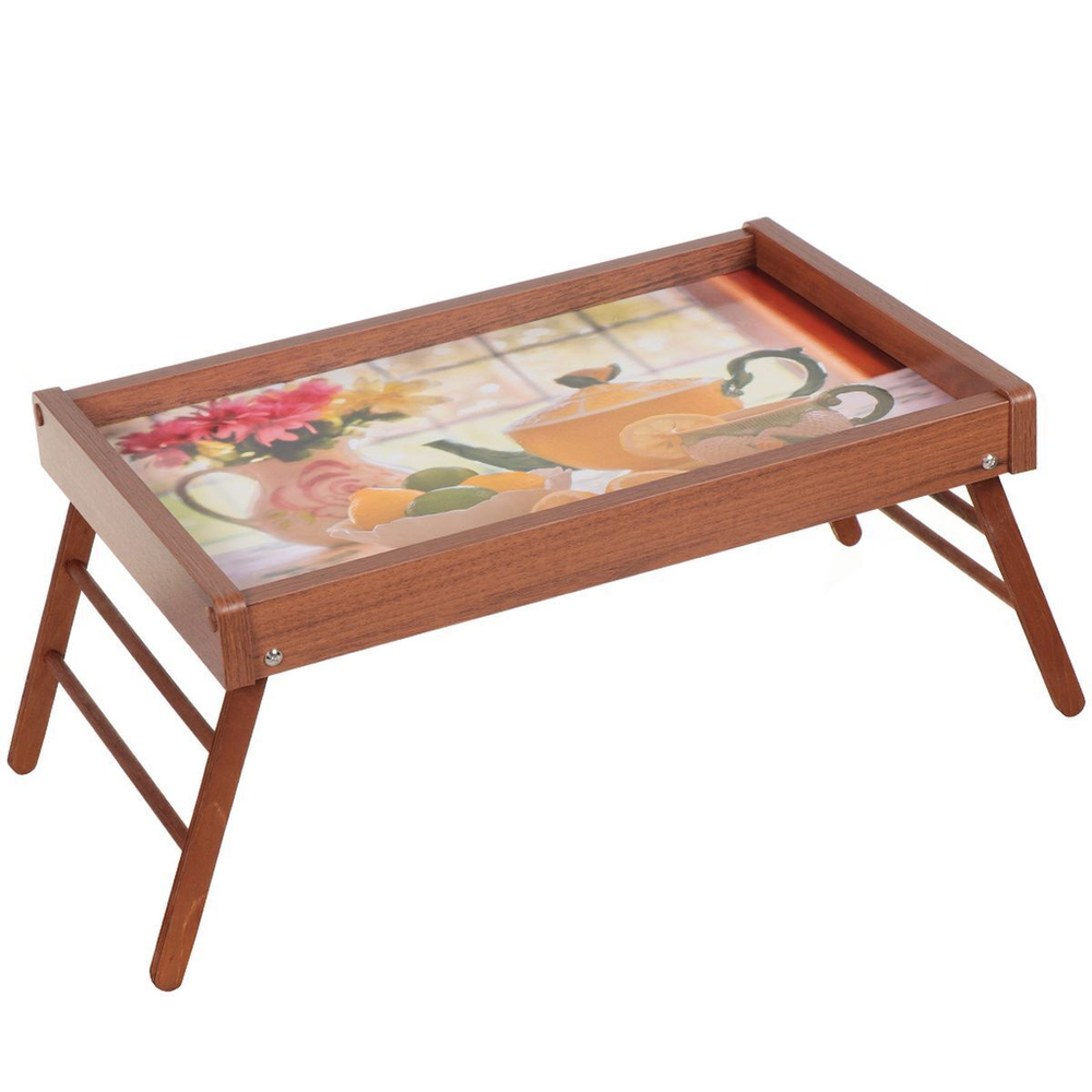 Столик для завтрака дерево, 52x34 см, П-12