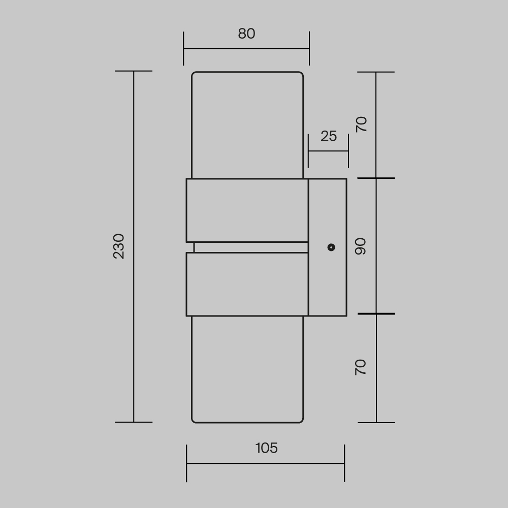 Настенный светодиодный светильник Maytoni Torris MOD505WL-L12BS3K