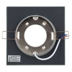 DK79 SL Светильник ЭРА под лампу Gx53, 220V,13W, зеркальный | Встраиваемые светильники Для ламп GX53