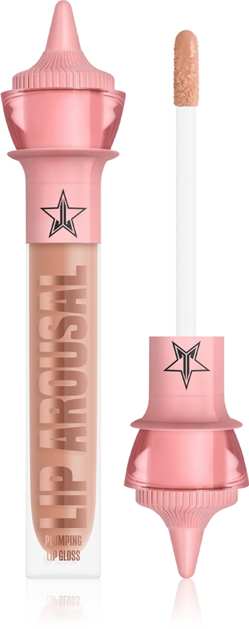 Jeffree Star Cosmetics Orgy 2 Lip Arousal Plumpin Lip Gloss - Блеск для губ с эффектом увеличения оттенок Versatile, 4 ml